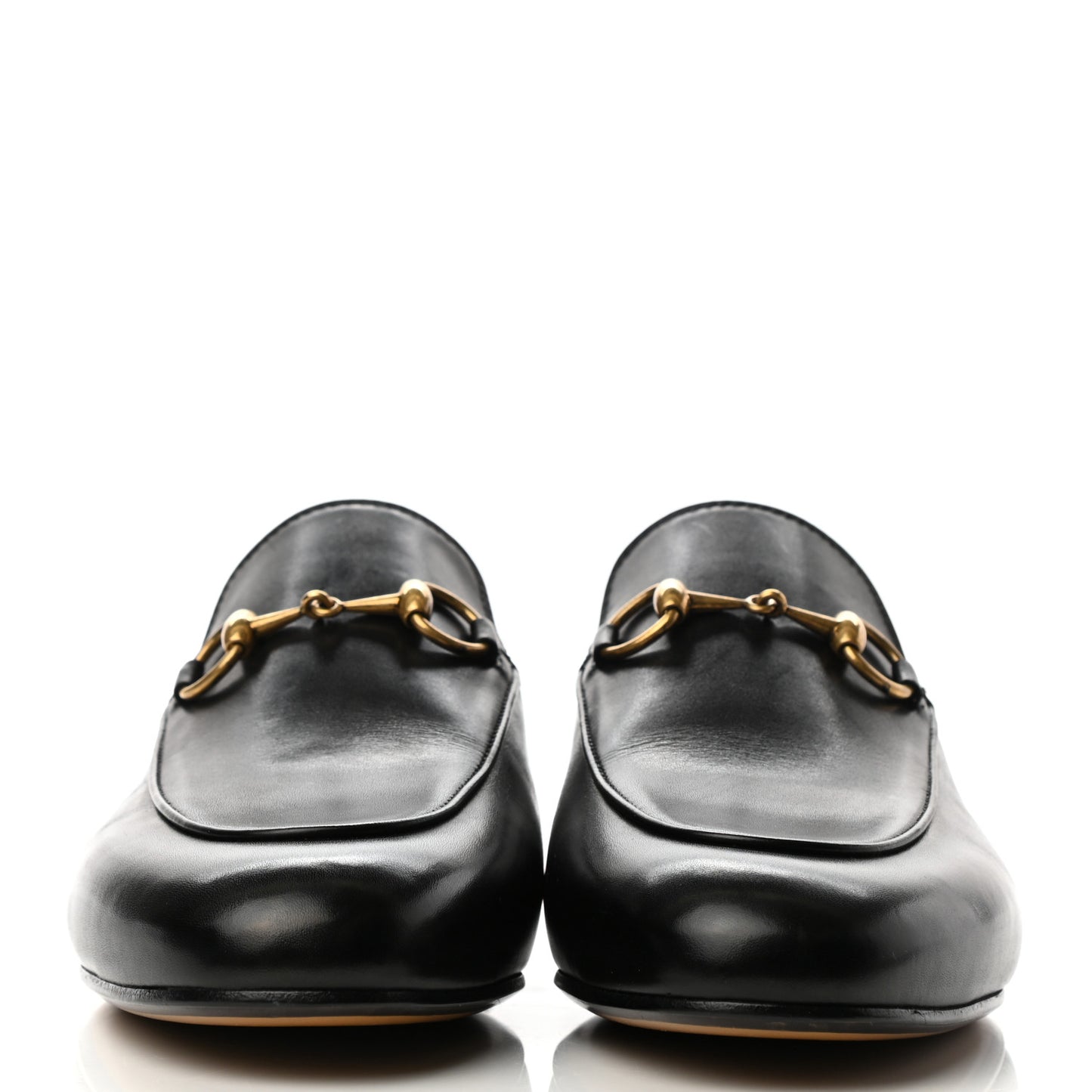 Calfskin Womens Princetown Slippers 36 Black