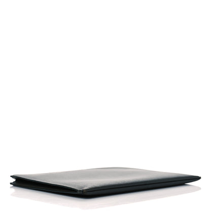 Saint Laurent Grain De Poudre Zipped Tablet Holder Khaki 4 of 9