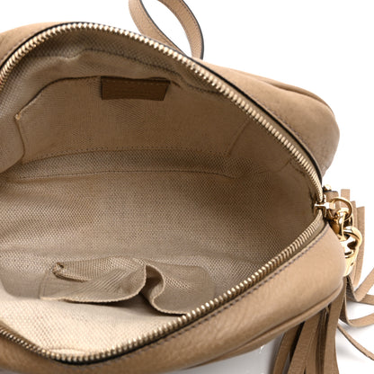 Gucci Pebbled Calfskin Small Soho Disco Bag Rose Beige 5 of 11