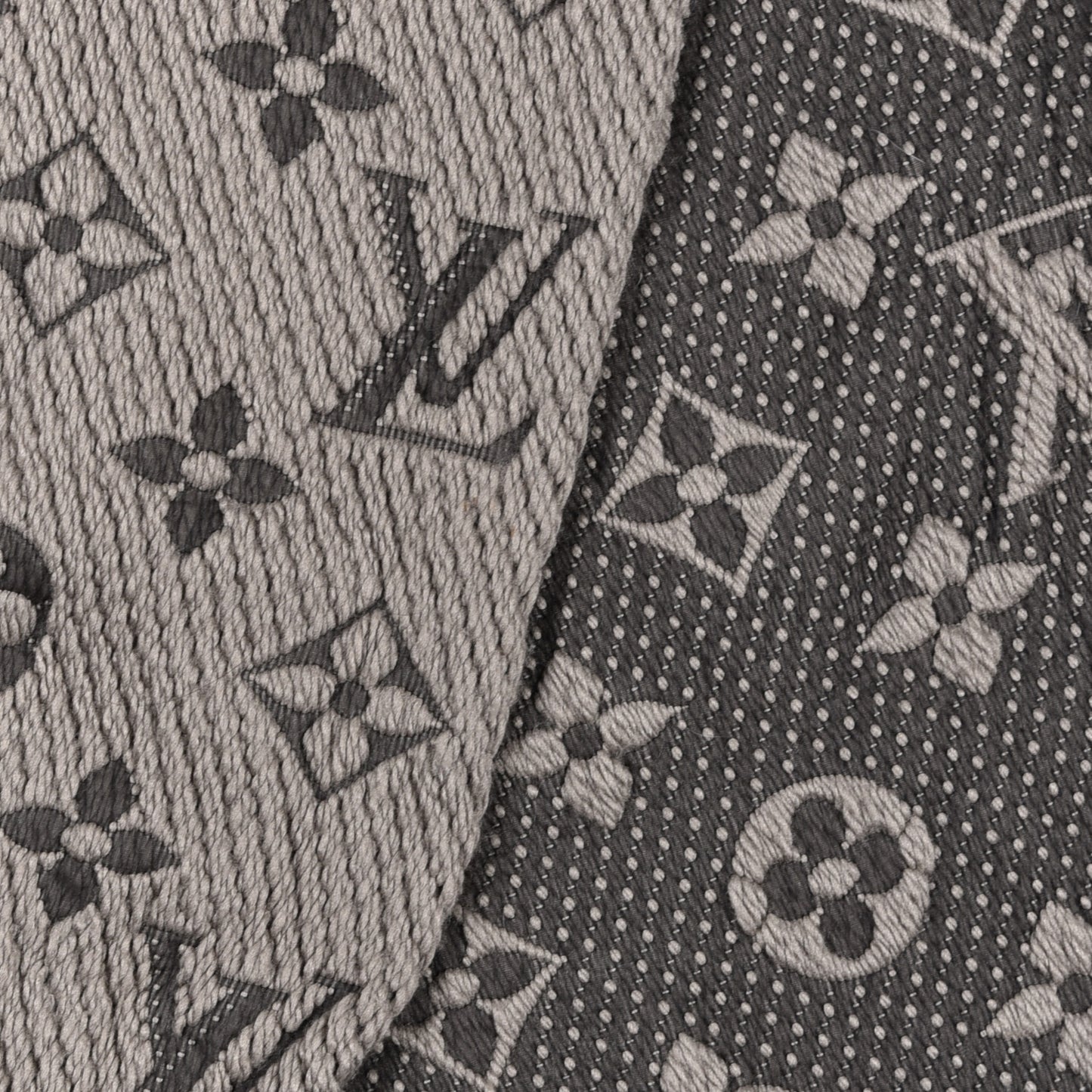 Wool Silk Logomania Scarf Verone