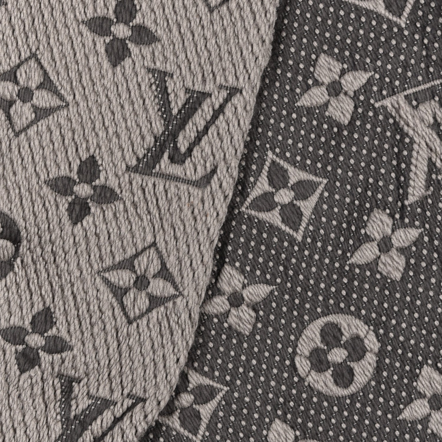 Louis Vuitton Wool Silk Logomania Scarf Verone 3 of 4
