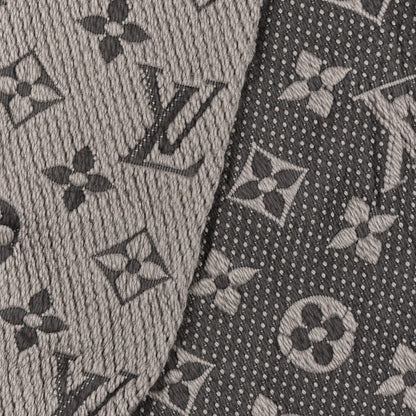 Louis Vuitton Wool Silk Logomania Scarf Verone 3 of 4