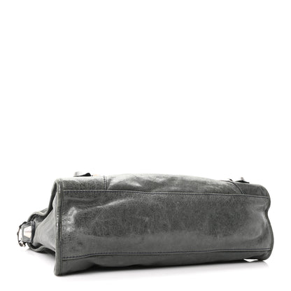 Balenciaga Agneau Giant 21 Silver Hardware City Ardoise 4 of 10