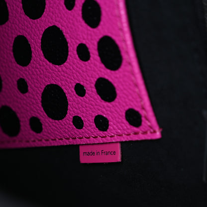 Louis Vuitton LV X YK Empreinte Monogram Giant Onthego MM Black Fuchsia 7 of 10