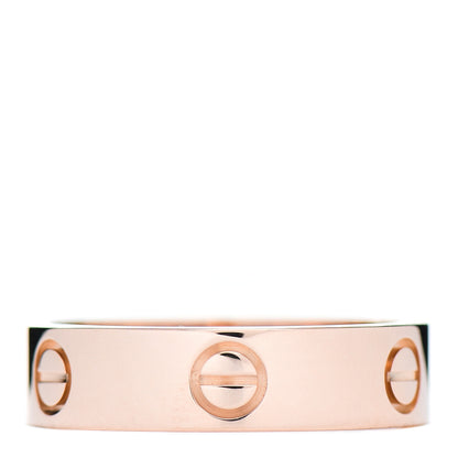 Cartier 18K Pink Gold 5.5mm LOVE Ring 59 8.75 3 of 4