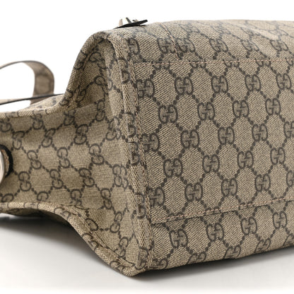 Balenciaga X GUCCI GG Supreme Monogram Neo Classic Silver Hardware City Beige Ebony 11 of 11