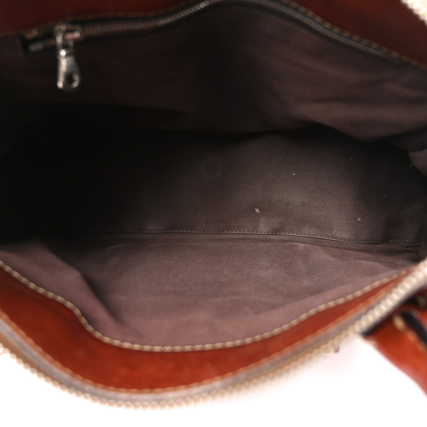 Calfskin Edith Satchel Ecureil Brown