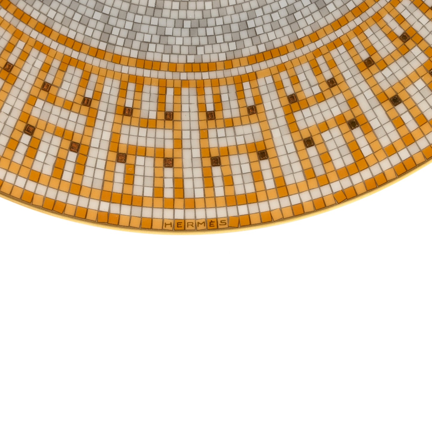 Porcelain Mosaique au 24 Dessert Plate Set of 2