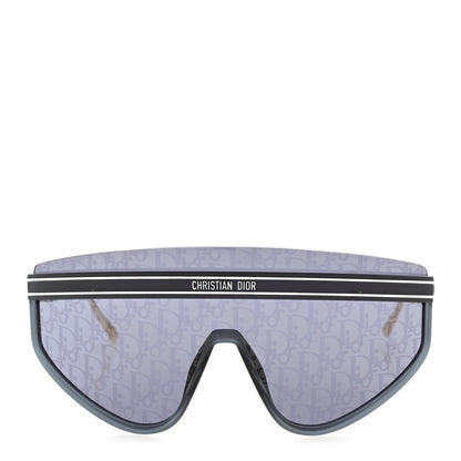 Christian Dior Oblique Mask DiorClub M2U Sunglasses Translucent Blue 2 of 10