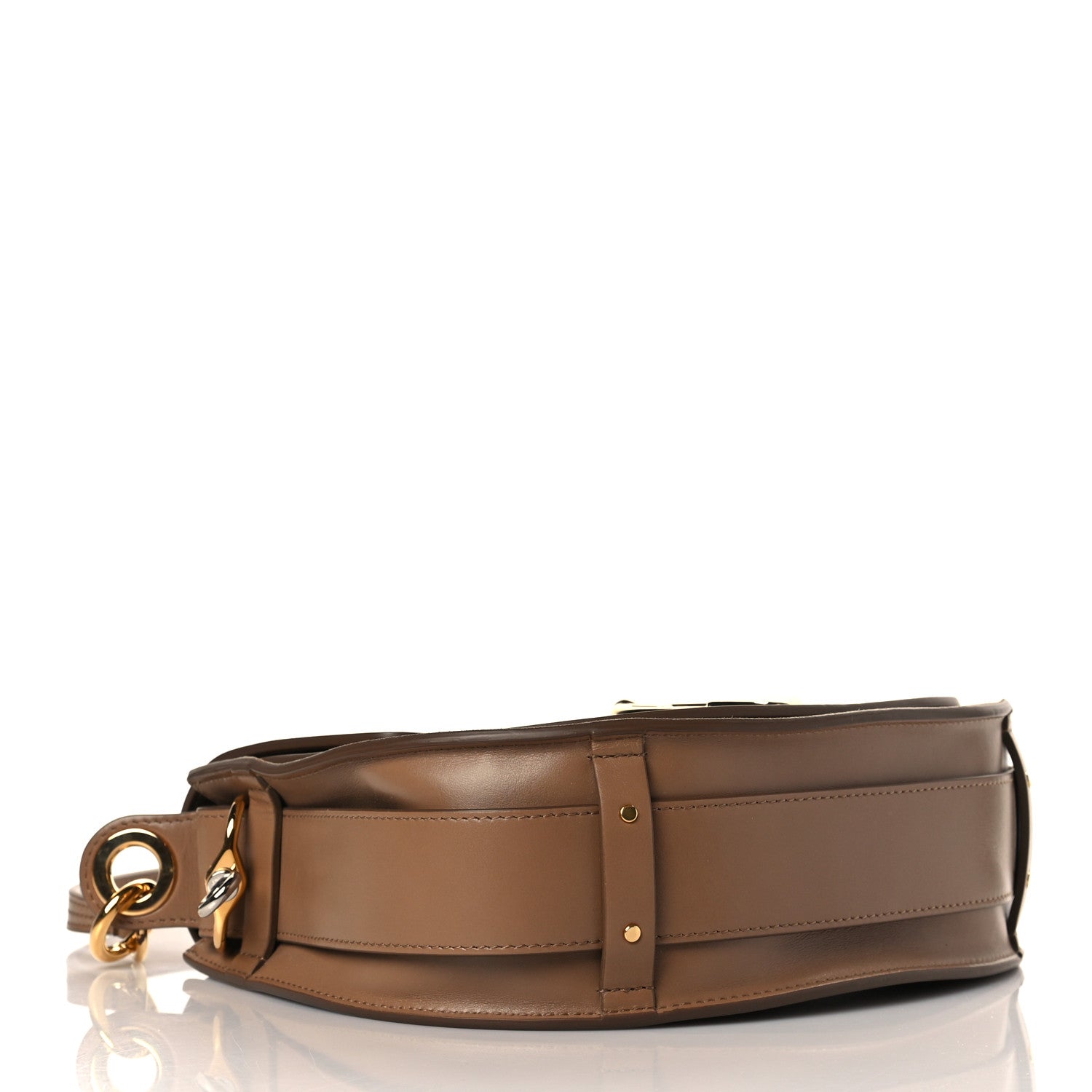 Chloe Calfskin Large Tess Bag Nut 4 of 11