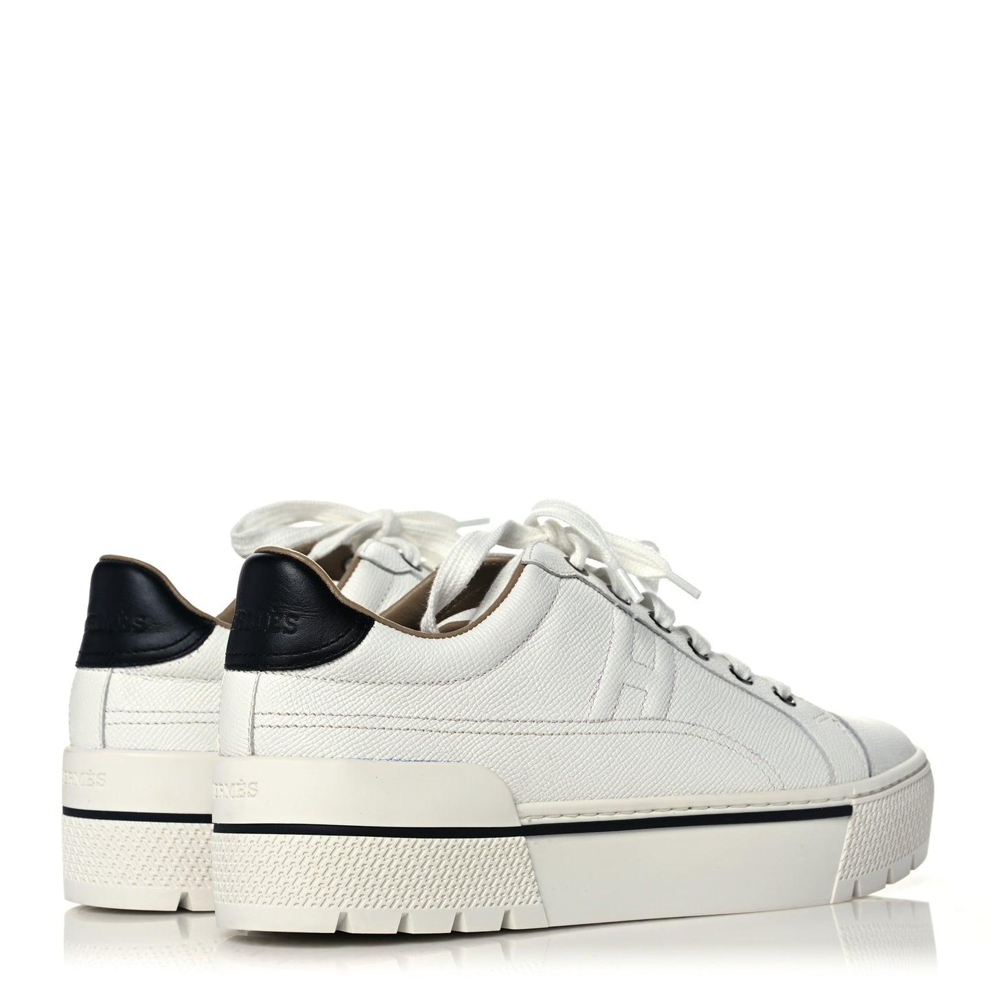 Epsom Womens Voltage Sneakers 38 White Black