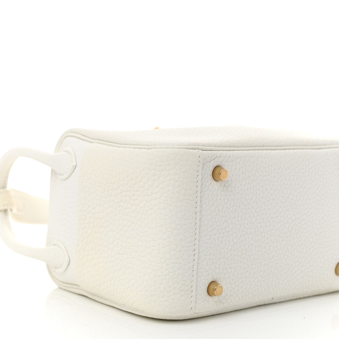Taurillon Clemence Mini Lindy 20 New White