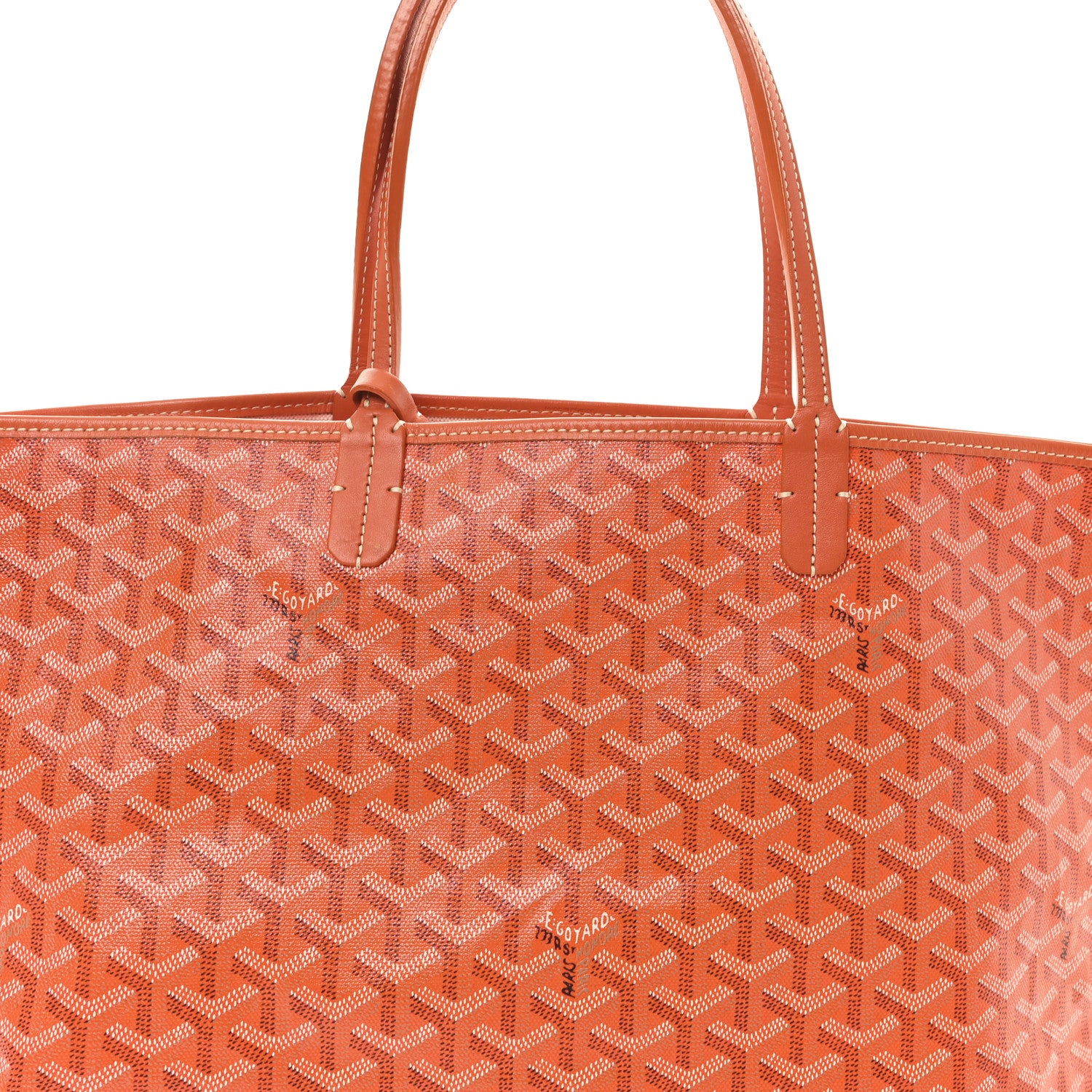 Goyard Goyardine Saint Louis PM Orange 8 of 10