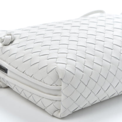 Bottega Veneta Nappa Intrecciato Pillow Crossbody Messenger White 5 of 8