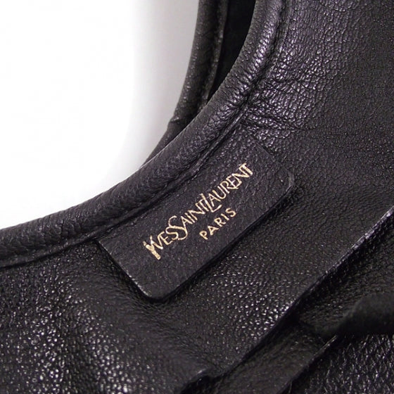 Leather Saint Tropez Black