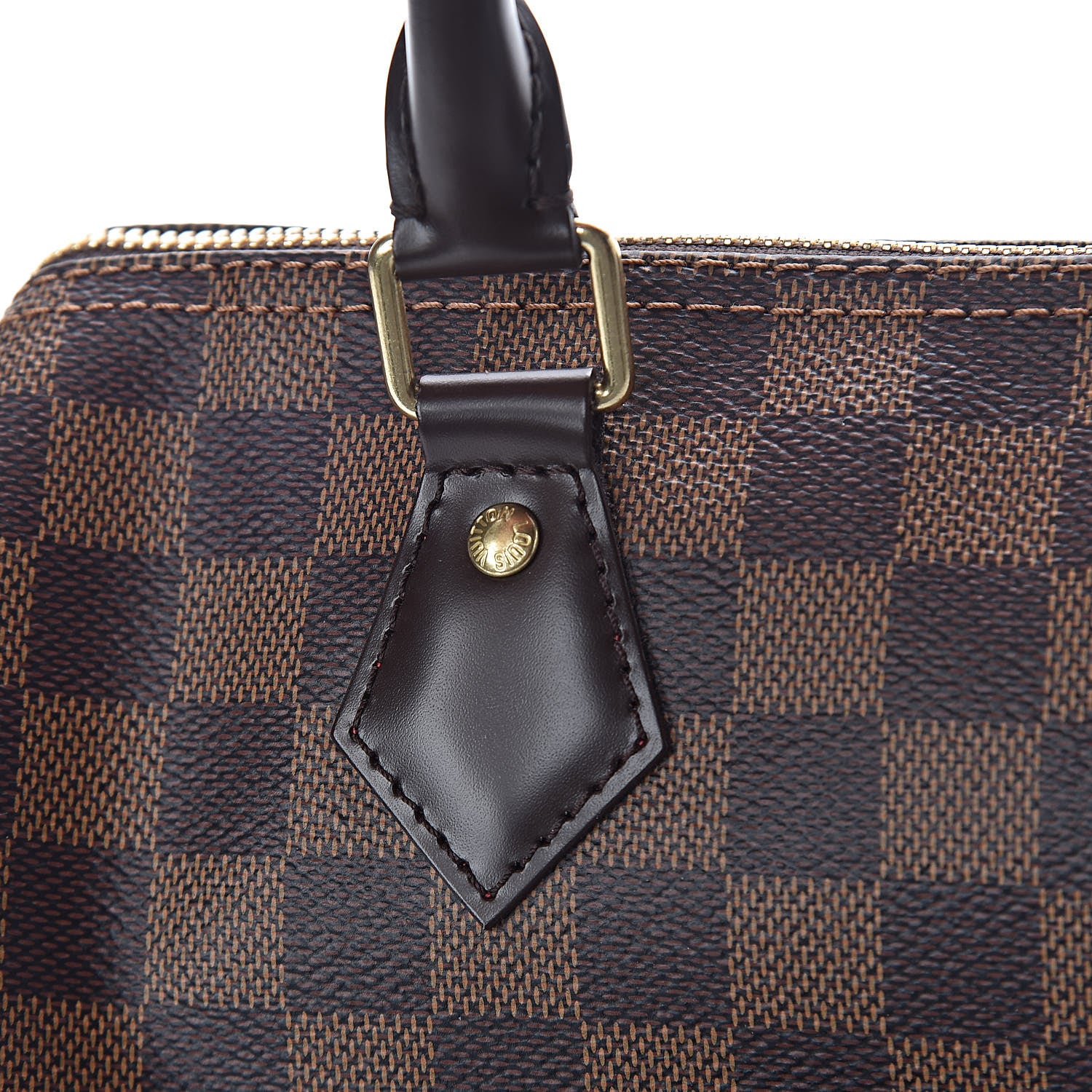 Louis Vuitton Damier Ebene Speedy Bandouliere 25 9 of 15