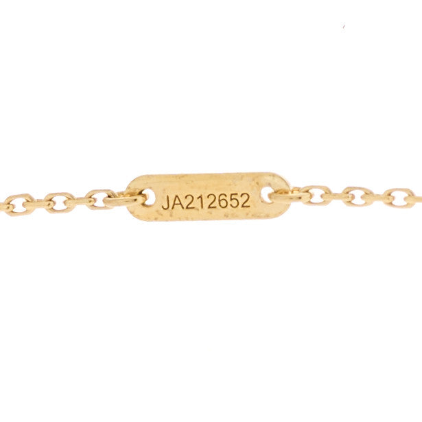Van Cleef & Arpels 18K Yellow Gold Diamond Mini Frivole Pendant Necklace 4 of 6