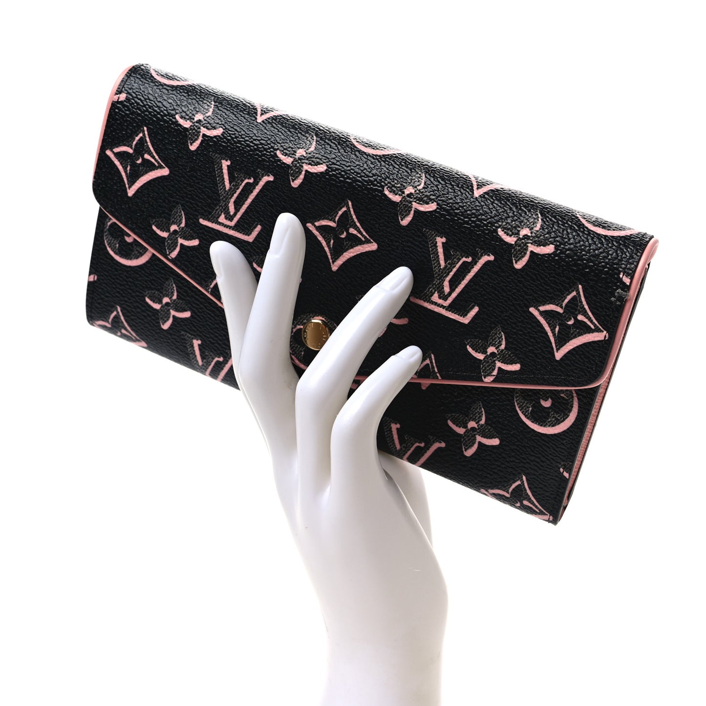 Monogram Fall For You Sarah Wallet Black
