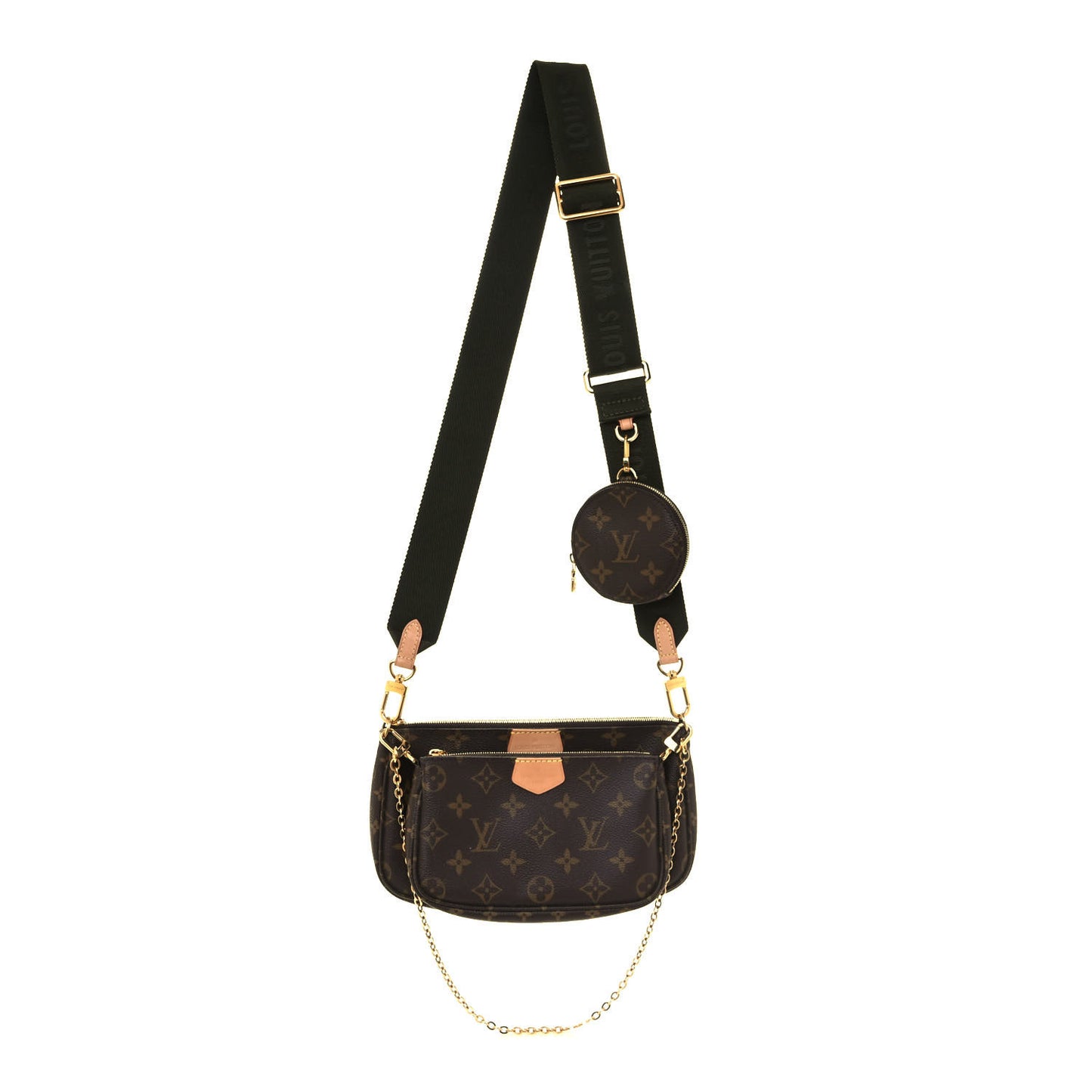 Monogram Multi Pochette Accessories Kaki