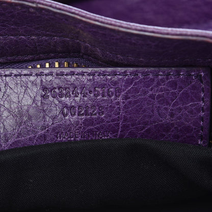 Balenciaga Agneau Giant 21 Gold Hardware Velo Dark Violet 7 of 12