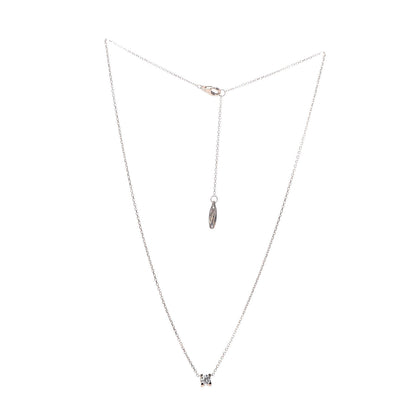Cartier 18K Pink Gold Diamond .23ct C De Pendant Necklace 3 of 5