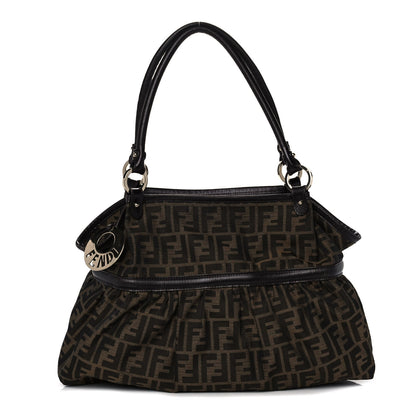 Fendi Zucca Large Chef Shopper Tote Tobacco 1 of 11