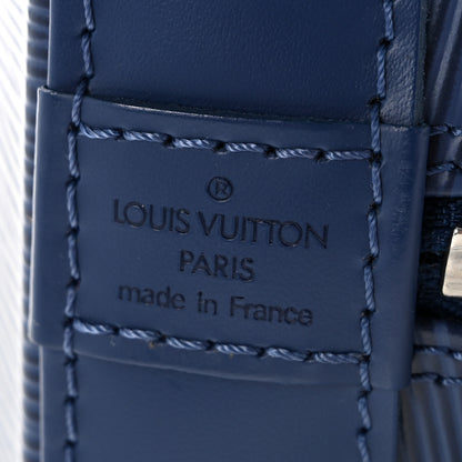 Louis Vuitton Epi Alma PM Indigo 6 of 15