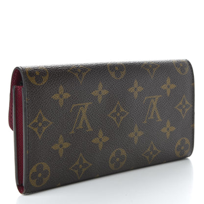 Louis Vuitton Monogram Emilie Wallet Fuchsia 3 of 7