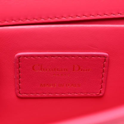 Christian Dior Grained Calfskin 30 Montaigne East West Chain Flap Bag Passion Pink 6 of 9