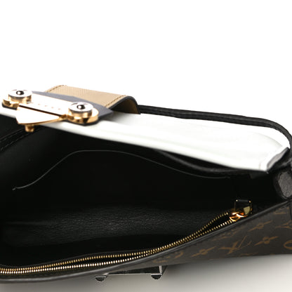 Louis Vuitton Calfskin Monogram Column Clutch 5 of 9