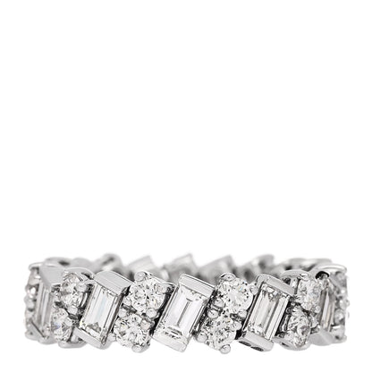 Cartier 18K White Gold Diamond Reflection de Cartier Ring 52 6 1 of 5