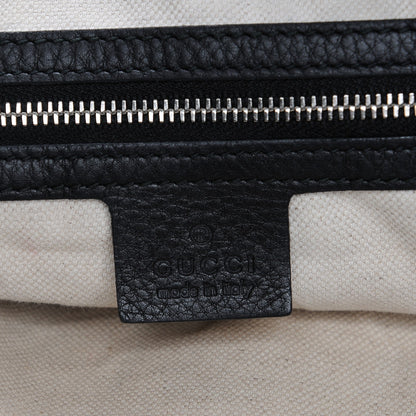 Gucci Python Large Techno Horsebit Hobo Black 6 of 10