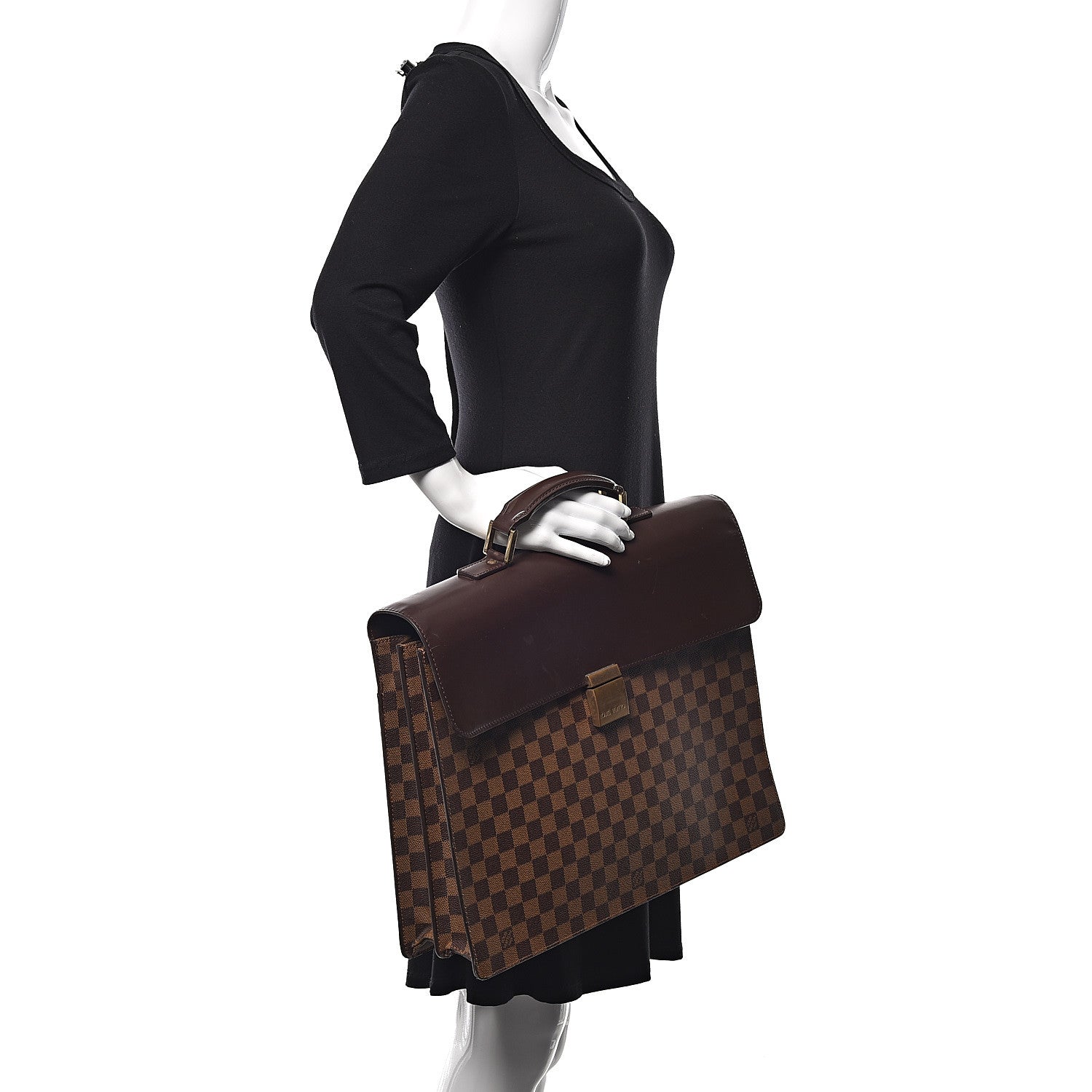 Louis Vuitton Damier Ebene Altona Briefcase 2 of 30