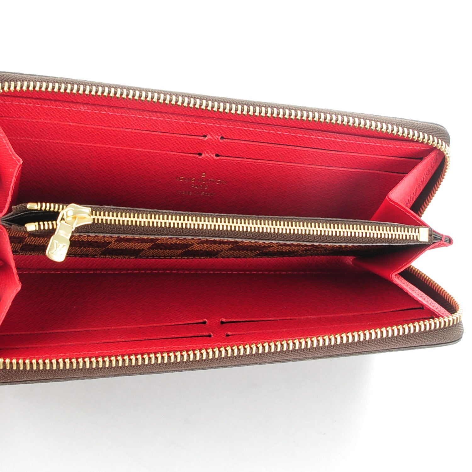 Louis Vuitton Damier Ebene Clemence Wallet 5 of 7