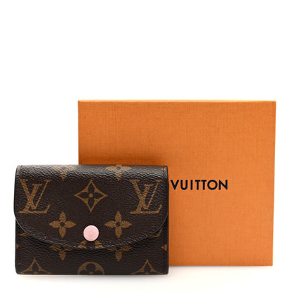 Louis Vuitton Monogram Rosalie Coin Purse Rose Ballerine 7 of 7