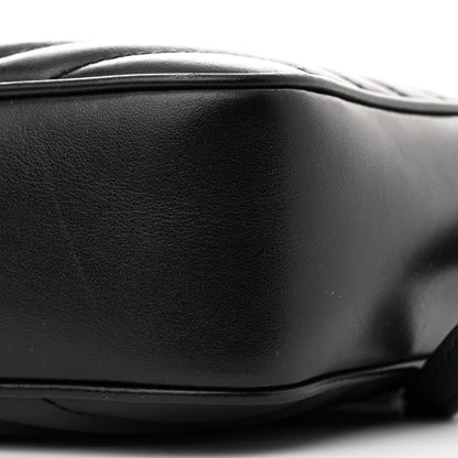 Saint Laurent Calfskin Matelasse Monogram Lou Camera Bag Black 10 of 11