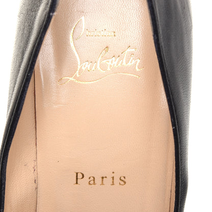Christian Louboutin Shiny Nappa Pigalle Follies 100 Pumps 39.5 Black 7 of 8