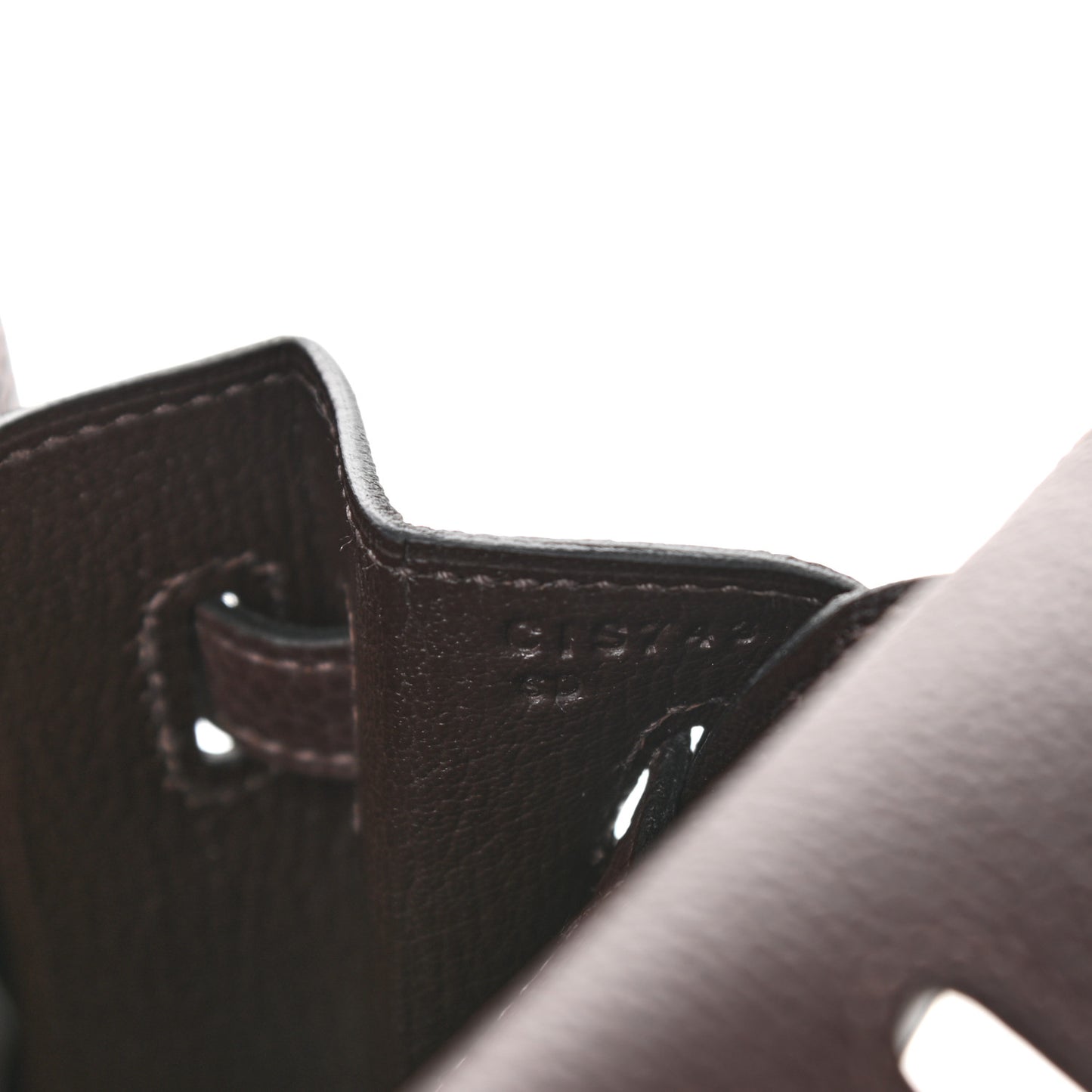 Togo Birkin 25 Chocolate