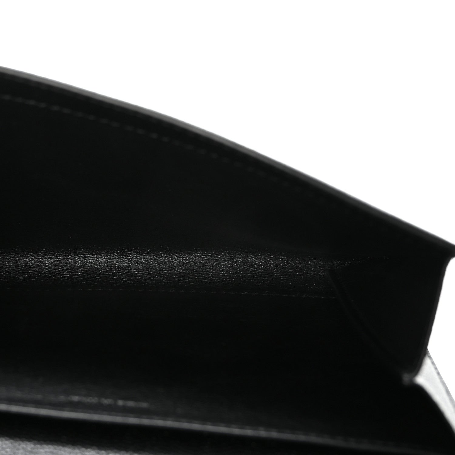 Saint Laurent Grain de Poudre Uptown Chain Wallet Black 6 of 12