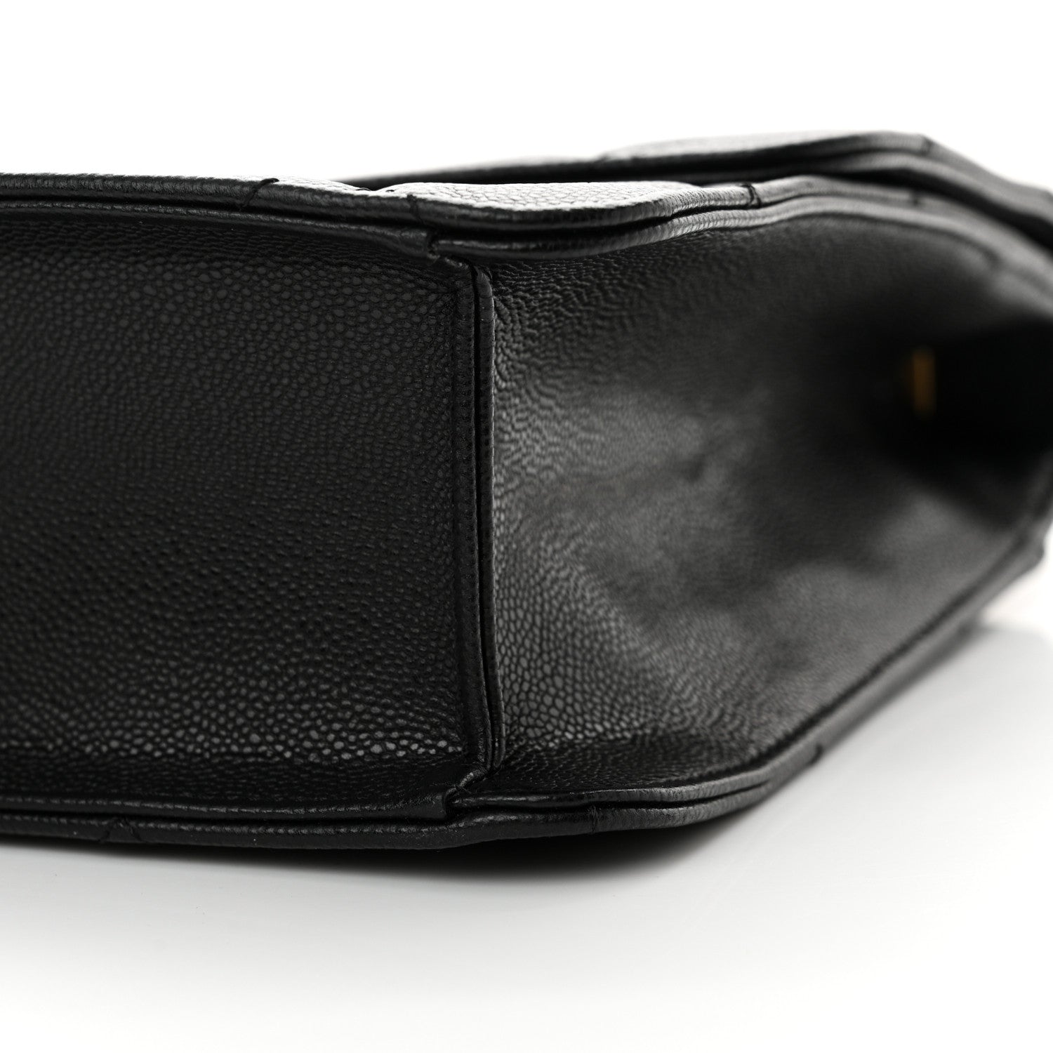 Chanel Caviar Quilted CC Large Flap Black 10 of 11