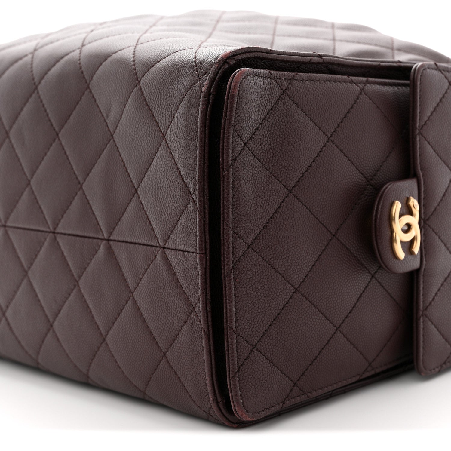 Chanel Caviar Quilted Medium Chanel 25 Handbag Dark Brown 11 of 13