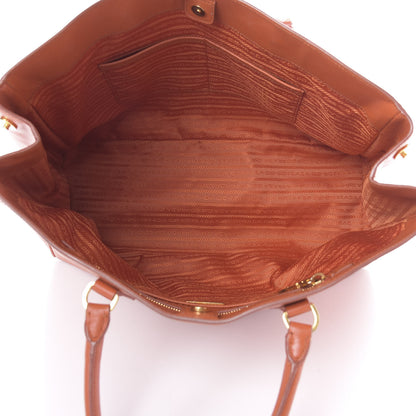 Prada Saffiano Lux Extra Large Tote Papaya 5 of 17
