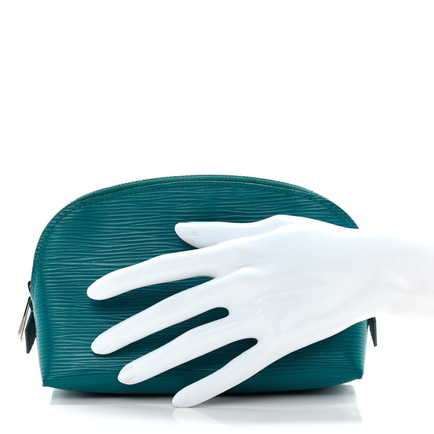 Louis Vuitton Epi Cosmetic Pouch Cyan 2 of 6
