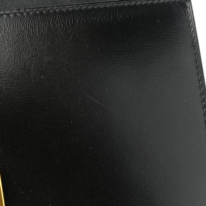 Celine Box Calfskin Medium Classic Box Flap Black 10 of 13