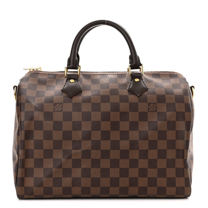Louis Vuitton Damier Ebene Speedy Bandouliere 30 1 of 9