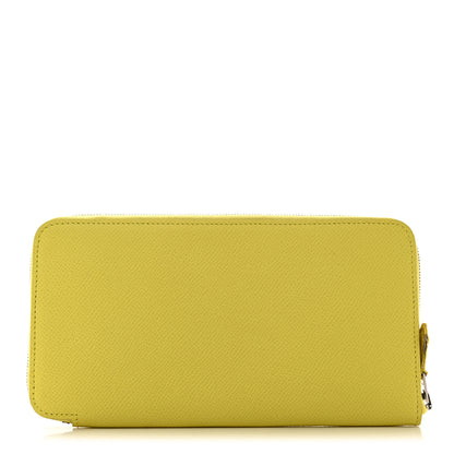 Hermes Epsom Silk'In Wallet Soufre Gris Tourterelle 1 of 9