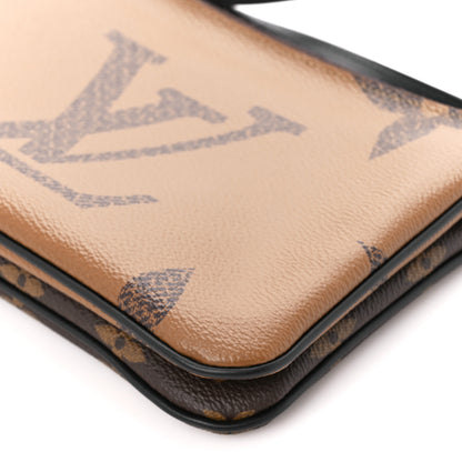 Louis Vuitton Reverse Monogram Giant Double Zip Pochette 11 of 11