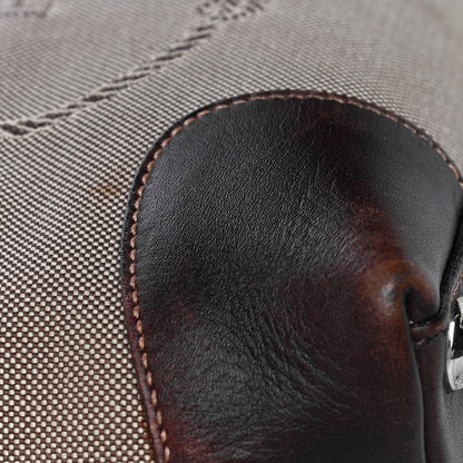 Prada Jacquard Logo Tote Corda Moro 9 of 10
