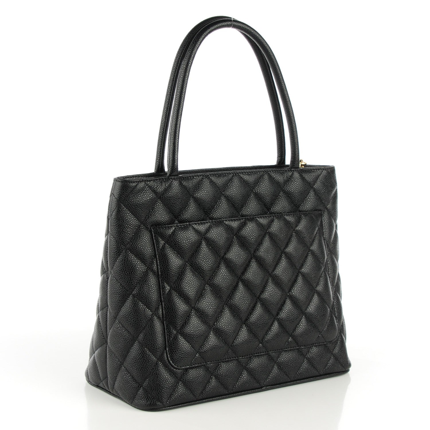Chanel Caviar Quilted Medallion Tote Black 3 of 8