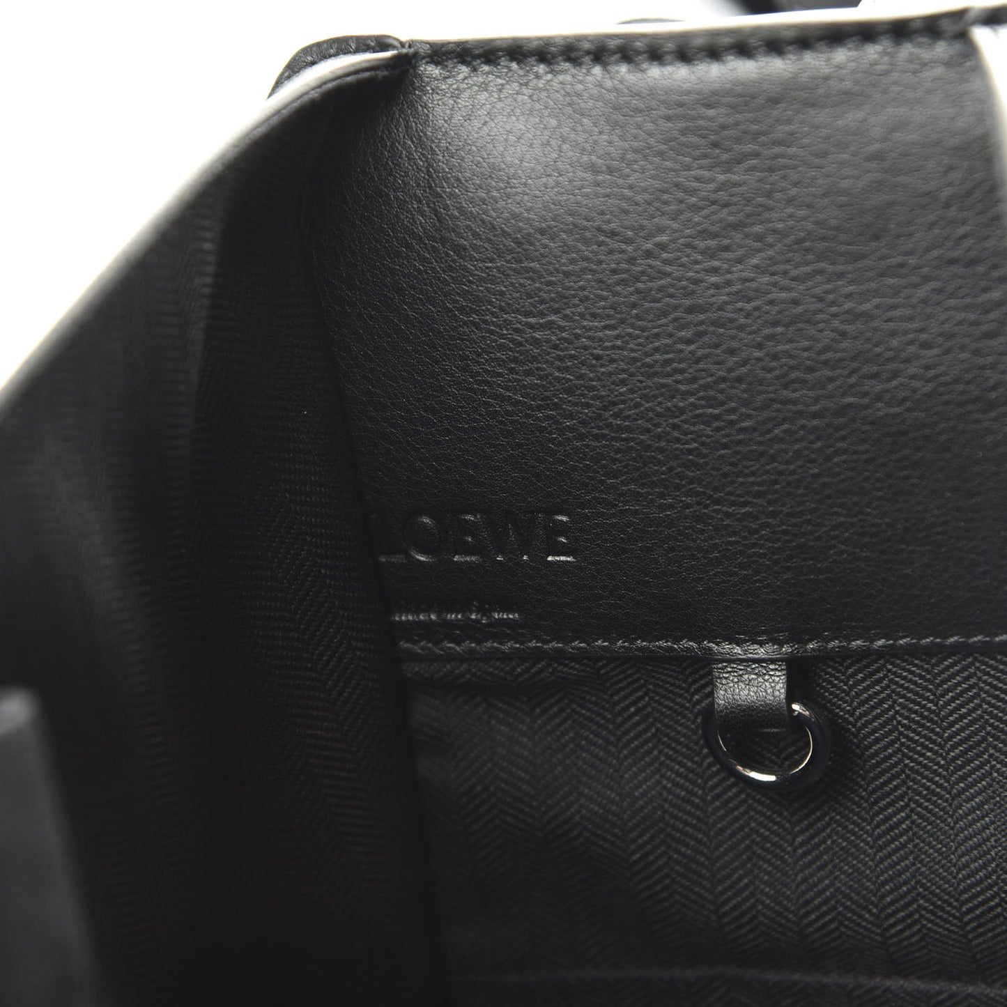 Calfskin Small Hammock Shoulder Bag Black